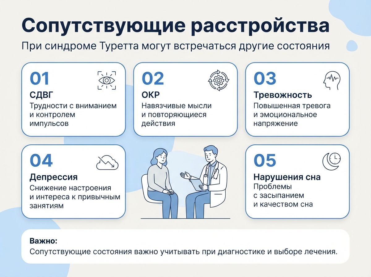 Лечение синдрома Туретта в Астрахани инфографика