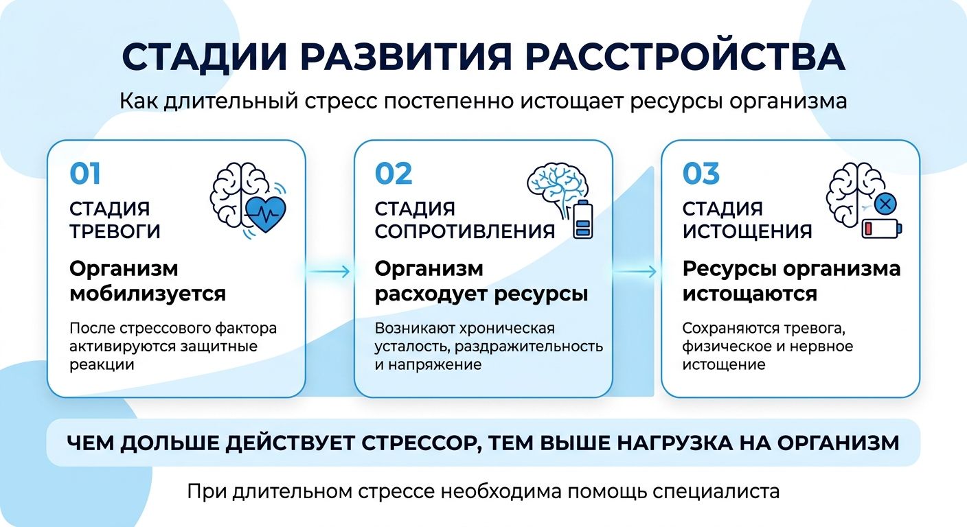 Лечение стресса в Астрахани инфографика